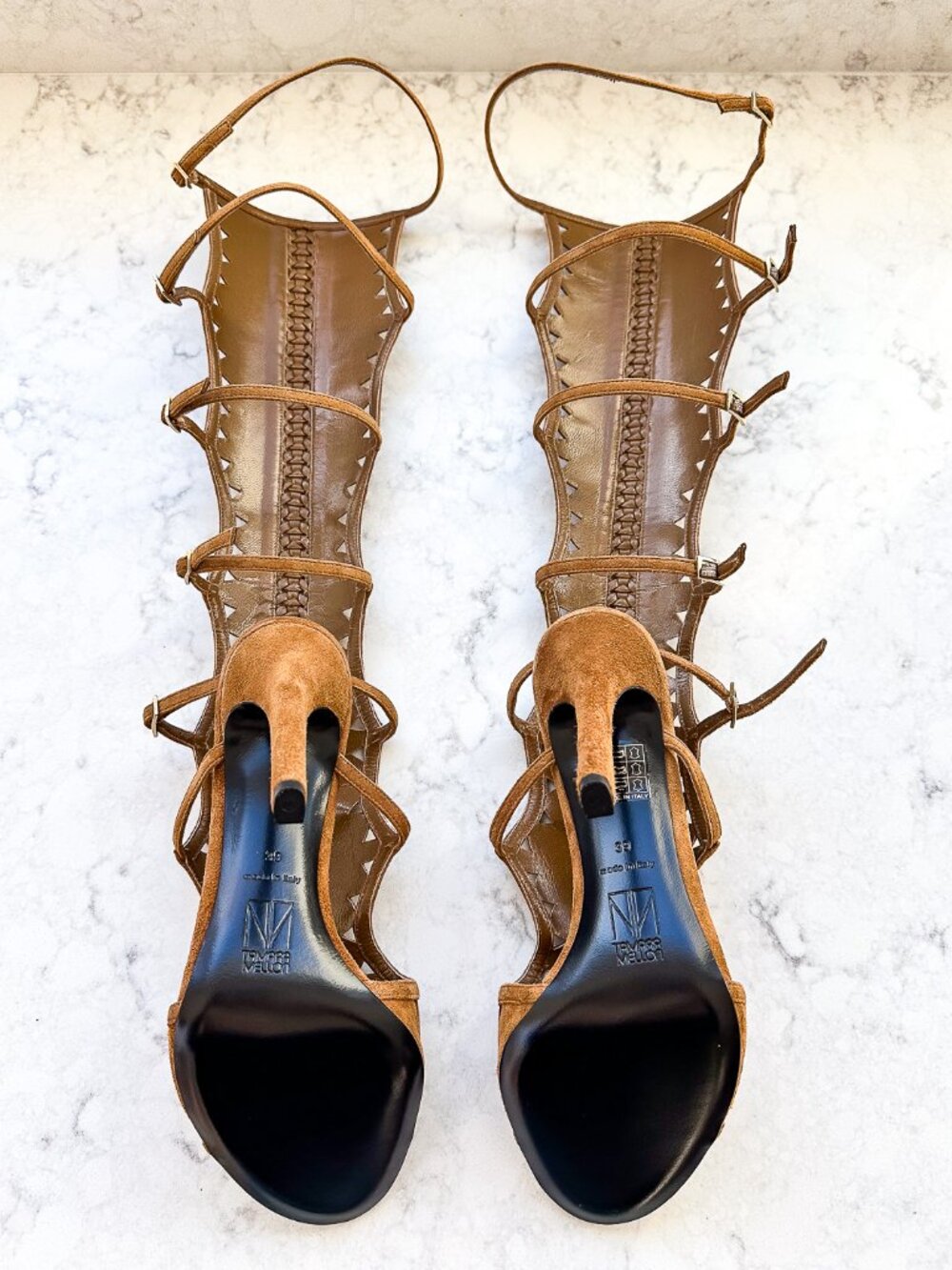 ** Tamara Mellon Stiletto Gladiator Boot ** Never Worn ** NWOT ** - Picture 4 of 8